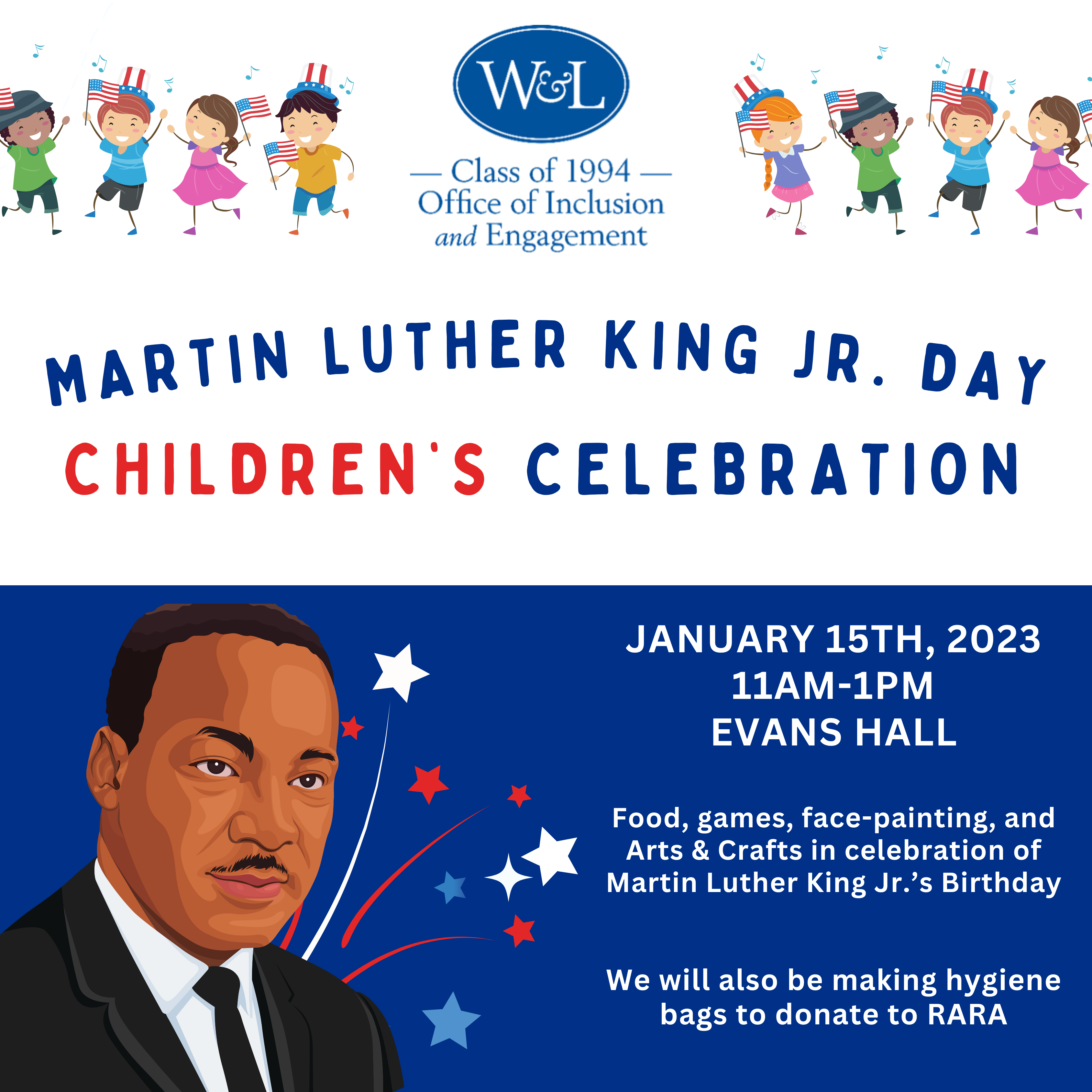 MLK Week Children's Celebration Poster